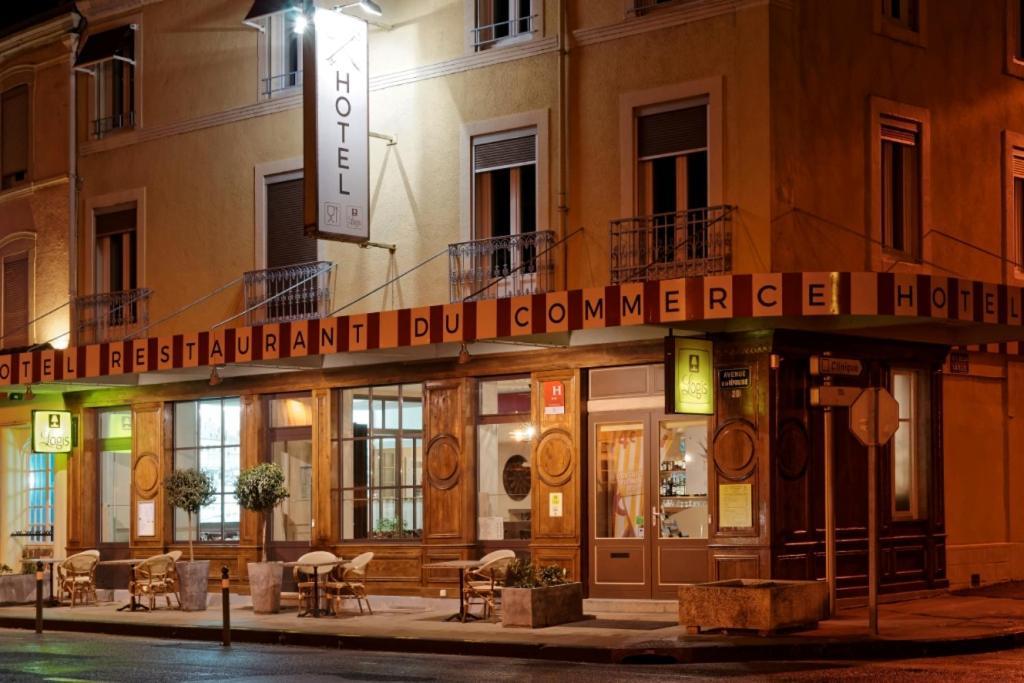 Hotel Le Terminus Et Son Restaurant Cote A Cote Autun Exterior photo